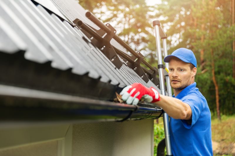 Gutter cleaning process